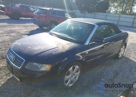 2006 Audi A4 1.8T from USA, damaged, VIN WAUAC48H36K004339